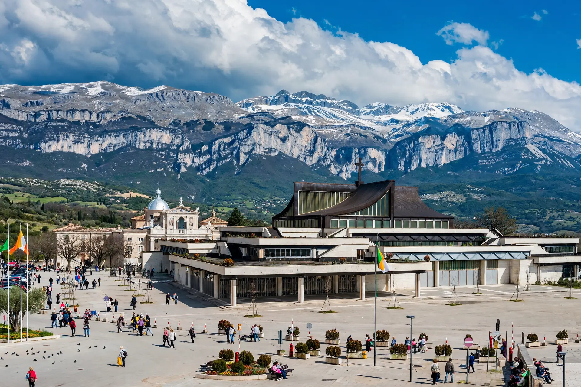 Santuario San Gabriele Isola Gran Sasso orari messe parcheggio gratis 500 posti
