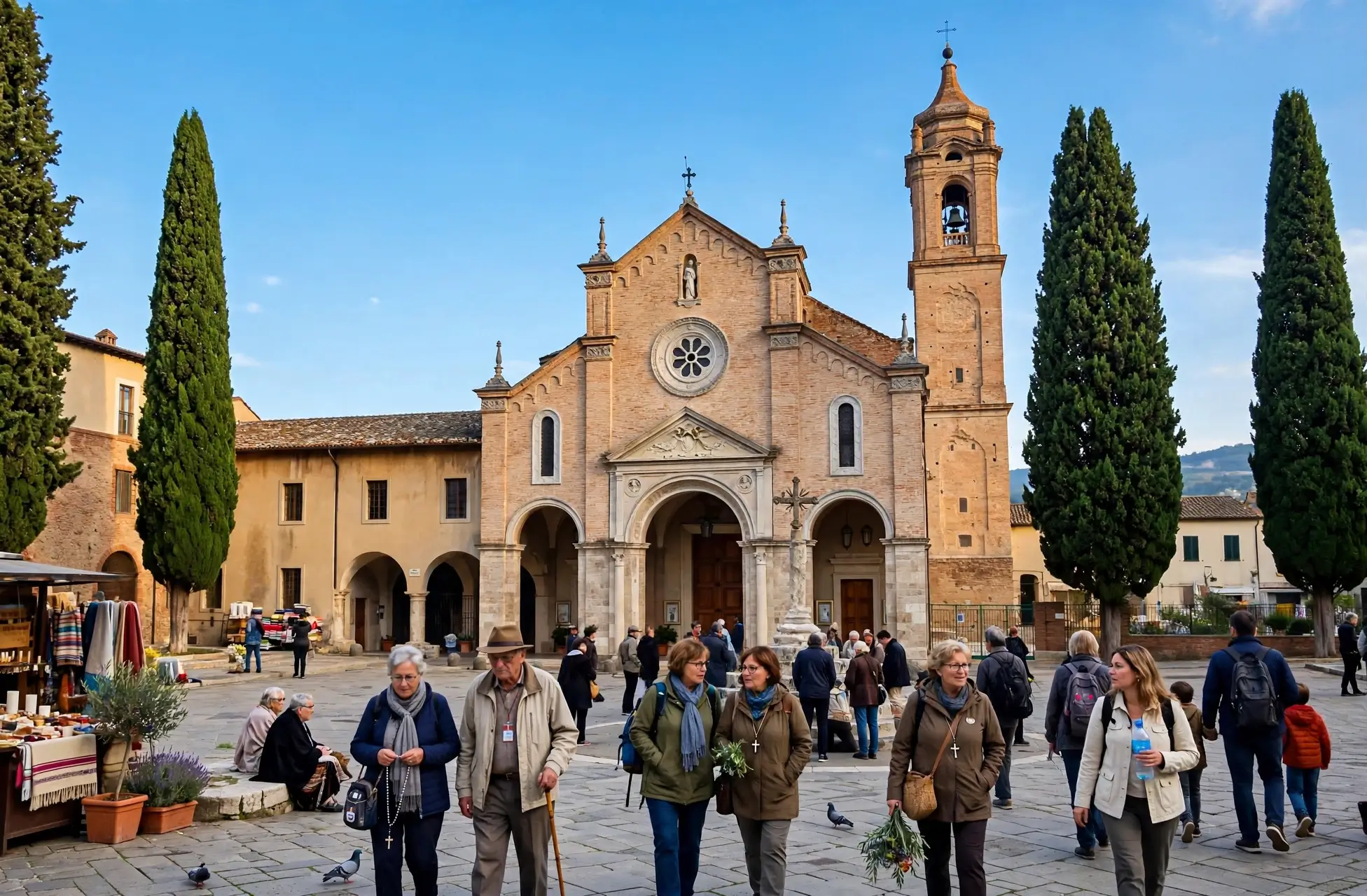 Madonna Grazie Teramo centro storico parcheggio gratis 120 posti orari messe statua 1154